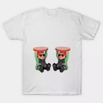 T Shirt Women Bodyguards Harajuku Print Kawaii Tshirt Summer Short Sleeve Female T-Shirt Top Tee S