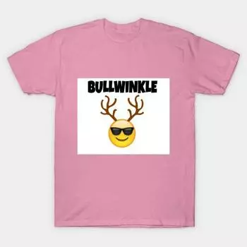 T Shirt Women Bullwinkle Harajuku Print Kawaii Tshirt Summer Short Sleeve Female T-Shirt Top Tee S