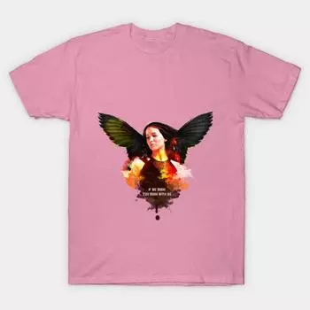 T Shirt Women Burning Harajuku Print Kawaii Tshirt Summer Short Sleeve Female T-Shirt Top Tee S розовый