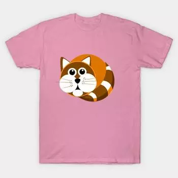 T Shirt Women Cat Puss Harajuku Print Kawaii Tshirt Summer Short Sleeve Female T-Shirt Top Tee S