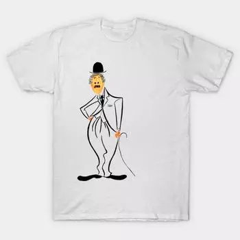 T Shirt Women Chaplin Harajuku Print Kawaii Tshirt Summer Short Sleeve Female T-Shirt Top Tee S