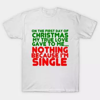 T Shirt Women Christmas Single Harajuku Print Kawaii Tshirt Summer Short Sleeve Female T-Shirt Top Tee S