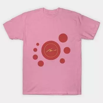 T Shirt Women Circles Harajuku Print Kawaii Tshirt Summer Short Sleeve Female T-Shirt Top Tee S