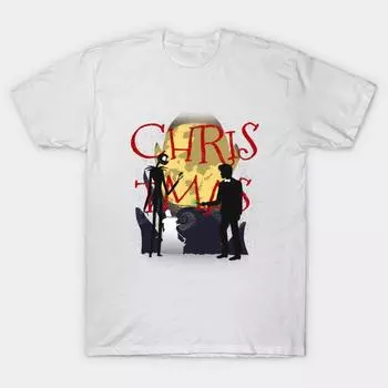 T Shirt Women City Of Christmas Harajuku Print Kawaii Tshirt Summer Short Sleeve Female T-Shirt Top Tee S