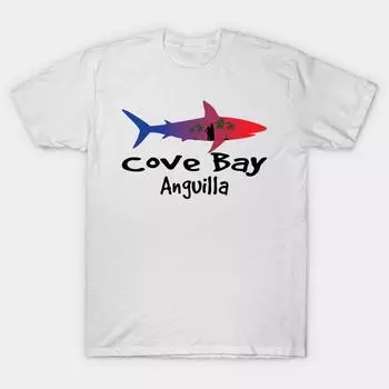 T Shirt Women Cove Bay Anguilla Harajuku Print Kawaii Tshirt Summer Short Sleeve Female T-Shirt Top Tee S розовый