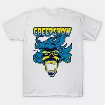 T Shirt Women Creepshow 82 Harajuku Print Kawaii Tshirt Summer Short Sleeve Female T-Shirt Top Tee S розовый