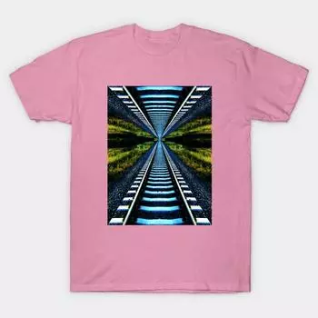 T Shirt Women Crossroads Harajuku Print Kawaii Tshirt Summer Short Sleeve Female T-Shirt Top Tee S розовый