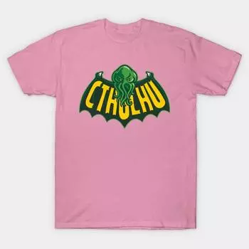 T Shirt Women Cthulhu Man Harajuku Print Kawaii Tshirt Summer Short Sleeve Female T-Shirt Top Tee S