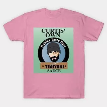 T Shirt Women Curtis Own Teriyaki Harajuku Print Kawaii Tshirt Summer Short Sleeve Female T-Shirt Top Tee S розовый