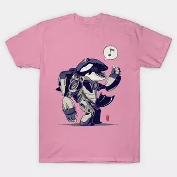 T Shirt Women Cyborca Harajuku Print Kawaii Tshirt Summer Short Sleeve Female T-Shirt Top Tee S