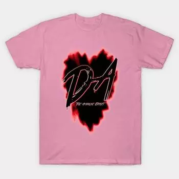 T Shirt Women Da2 Harajuku Print Kawaii Tshirt Summer Short Sleeve Female T-Shirt Top Tee S розовый