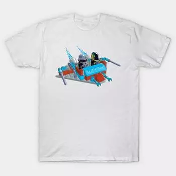 T Shirt Women Daft Invaders Harajuku Print Kawaii Tshirt Summer Short Sleeve Female T-Shirt Top Tee S