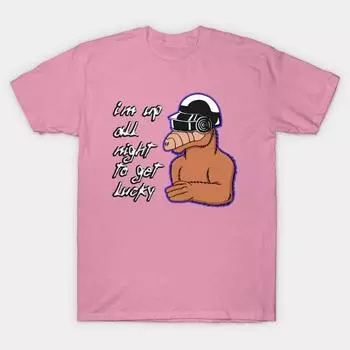 T Shirt Women Daft Punk Alf Harajuku Print Kawaii Tshirt Summer Short Sleeve Female T-Shirt Top Tee S