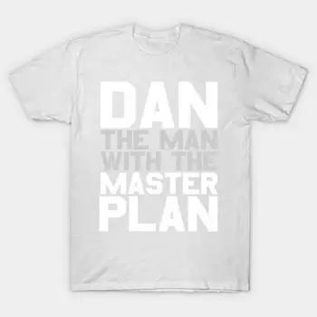 T Shirt Women Dan The Man With The Master Plan Harajuku Print Kawaii Tshirt Summer Short Sleeve Female T-Shirt Top Tee S розовый