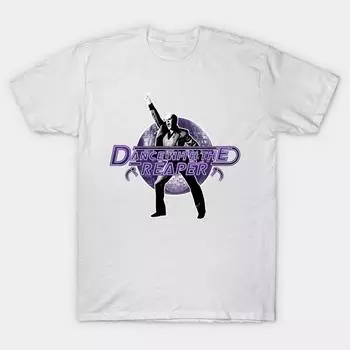 T Shirt Women Dance With The Reaper Harajuku Print Kawaii Tshirt Summer Short Sleeve Female T-Shirt Top Tee S