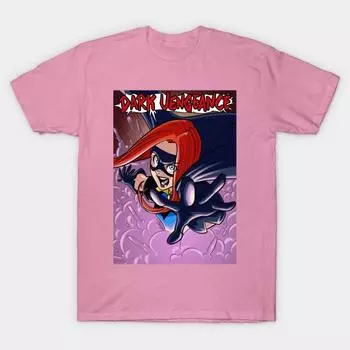 T Shirt Women Dark Vengeance Harajuku Print Kawaii Tshirt Summer Short Sleeve Female T-Shirt Top Tee S