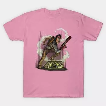 T Shirt Women Dead By Dawn Harajuku Print Kawaii Tshirt Summer Short Sleeve Female T-Shirt Top Tee S розовый