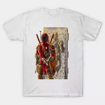 T Shirt Women Dead Fett Harajuku Print Kawaii Tshirt Summer Short Sleeve Female T-Shirt Top Tee S розовый