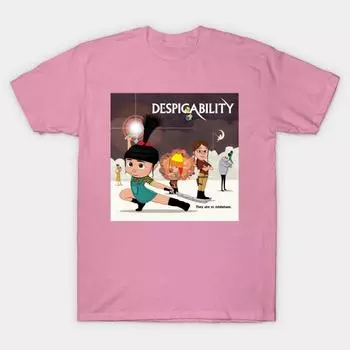 T Shirt Women Despicability Harajuku Print Kawaii Tshirt Summer Short Sleeve Female T-Shirt Top Tee S