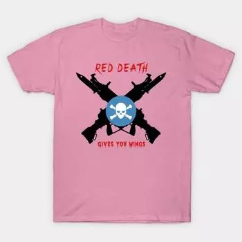 T Shirt Women Destiny Red Death Harajuku Print Kawaii Tshirt Summer Short Sleeve Female T-Shirt Top Tee S