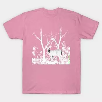 T Shirt Women Doe Harajuku Print Kawaii Tshirt Summer Short Sleeve Female T-Shirt Top Tee S