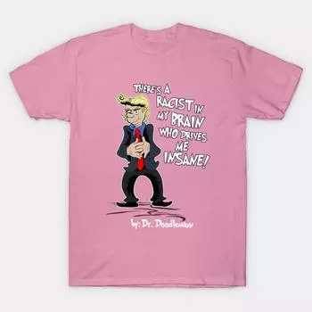 T Shirt Women Donald Hears A Booo Harajuku Print Kawaii Tshirt Summer Short Sleeve Female T-Shirt Top Tee S розовый