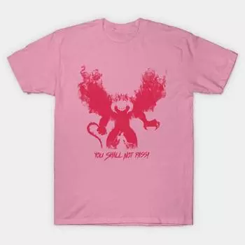 T Shirt Women Durins Bane Harajuku Print Kawaii Tshirt Summer Short Sleeve Female T-Shirt Top Tee S розовый