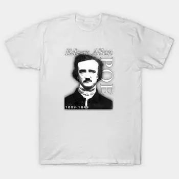 Футболка женская Эдгар Аллан По с принтом Харадзюку Kawaii футболка летняя женская футболка с коротким рукавом топ футболка S розовый