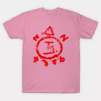 T Shirt Women Enochian Sigil Harajuku Print Kawaii Tshirt Summer Short Sleeve Female T-Shirt Top Tee S
