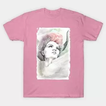 T Shirt Women Fallen Faery Harajuku Print Kawaii Tshirt Summer Short Sleeve Female T-Shirt Top Tee S