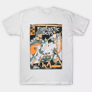 T Shirt Women Fantastic Boys Harajuku Print Kawaii Tshirt Summer Short Sleeve Female T-Shirt Top Tee S розовый