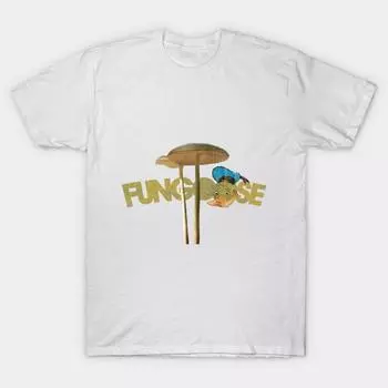 T Shirt Women Fungoose Harajuku Print Kawaii Tshirt Summer Short Sleeve Female T-Shirt Top Tee S