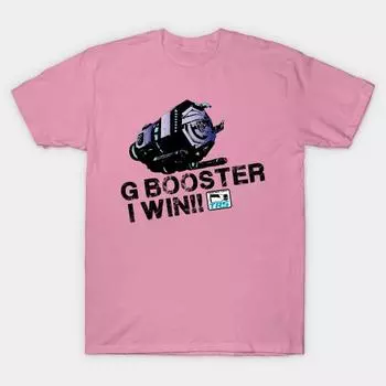 T Shirt Women G Booster Win Harajuku Print Kawaii Tshirt Summer Short Sleeve Female T-Shirt Top Tee S розовый