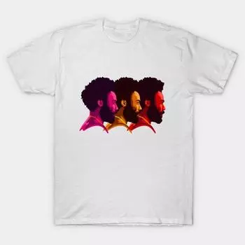 T Shirt Women Gambino Harajuku Print Kawaii Tshirt Summer Short Sleeve Female T-Shirt Top Tee S розовый