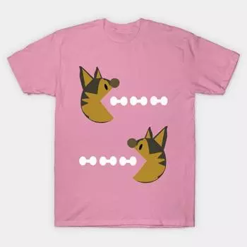 T Shirt Women Germans Harajuku Print Kawaii Tshirt Summer Short Sleeve Female T-Shirt Top Tee S розовый