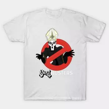 T Shirt Women Ghostbusters Harajuku Print Kawaii Tshirt Summer Short Sleeve Female T-Shirt Top Tee S розовый