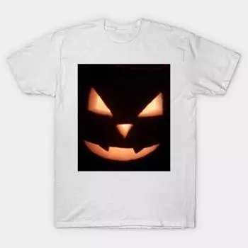 T Shirt Women Glowing Jack Olantern Harajuku Print Kawaii Tshirt Summer Short Sleeve Female T-Shirt Top Tee S розовый