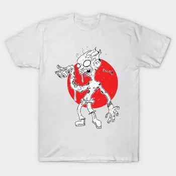 T Shirt Women Gluh Said The Zombie Harajuku Print Kawaii Tshirt Summer Short Sleeve Female T-Shirt Top Tee S