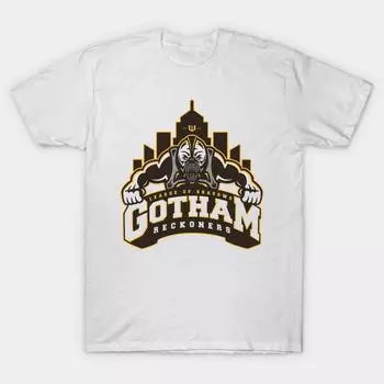 T Shirt Women Gotham Reckoners Harajuku Print Kawaii Tshirt Summer Short Sleeve Female T-Shirt Top Tee S розовый