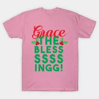 T Shirt Women Gracethe Blessssingg Harajuku Print Kawaii Tshirt Summer Short Sleeve Female T-Shirt Top Tee S розовый