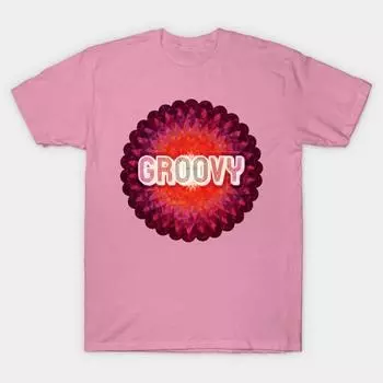 T Shirt Women Groovy V2 Harajuku Print Kawaii Tshirt Summer Short Sleeve Female T-Shirt Top Tee S