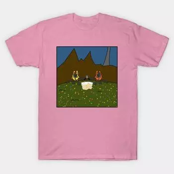 T Shirt Women Grunt Birthday Party Harajuku Print Kawaii Tshirt Summer Short Sleeve Female T-Shirt Top Tee S розовый