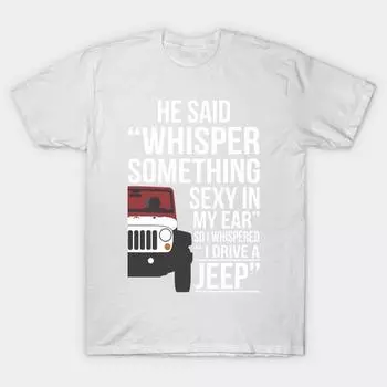 T Shirt Women He Said Whisper Something Sexy In My Ear So I Whis Harajuku Print Kawaii Tshirt Summer Short Sleeve Female T-Shirt Top Tee S розовый