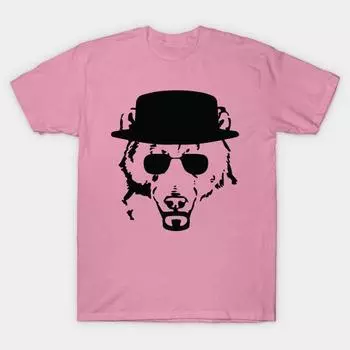 T Shirt Women Heisenbear Harajuku Print Kawaii Tshirt Summer Short Sleeve Female T-Shirt Top Tee S