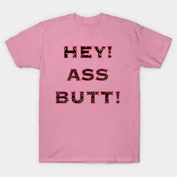 T Shirt Women Hey Ass Butt Assbutt Castiel Tee Harajuku Print Kawaii Tshirt Summer Short Sleeve Female T-Shirt Top Tee S