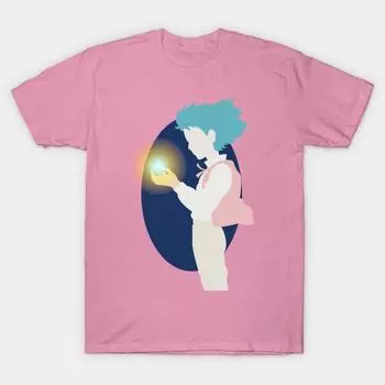 T Shirt Women Howl Harajuku Print Kawaii Tshirt Summer Short Sleeve Female T-Shirt Top Tee S розовый