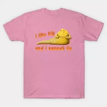 T Shirt Women I Like Big Hutts And I Cannot Lie Harajuku Print Kawaii Tshirt Summer Short Sleeve Female T-Shirt Top Tee S розовый