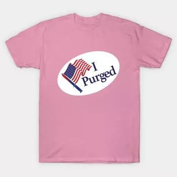 T Shirt Women I Purged Harajuku Print Kawaii Tshirt Summer Short Sleeve Female T-Shirt Top Tee S розовый