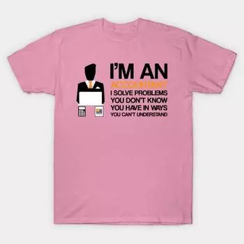 T Shirt Women I Solve Problems Harajuku Print Kawaii Tshirt Summer Short Sleeve Female T-Shirt Top Tee S розовый