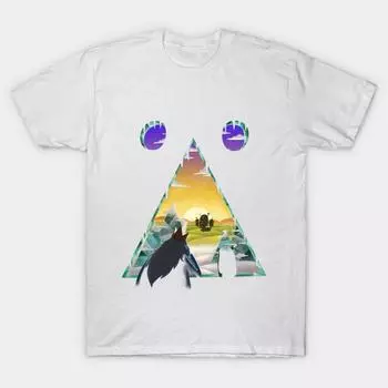 T Shirt Women Ice Kingdom Sunset Harajuku Print Kawaii Tshirt Summer Short Sleeve Female T-Shirt Top Tee S розовый